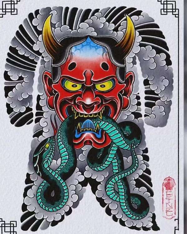 传统纹身图案