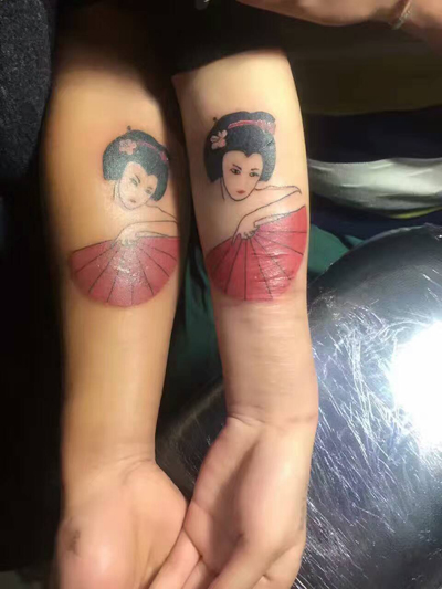 纹身作品