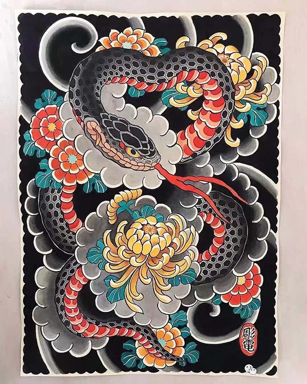 传统纹身图案